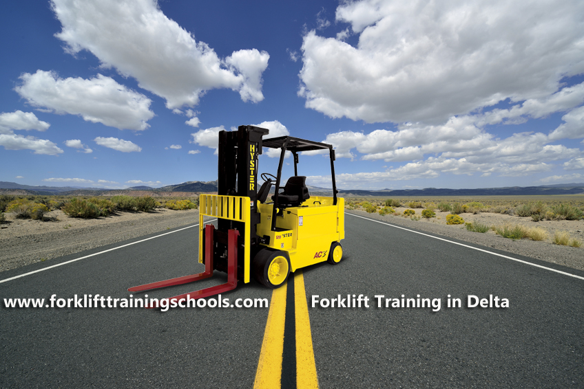 Forklift Training in Delta